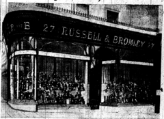 Russell & Bromley 27 Norman Road 1929